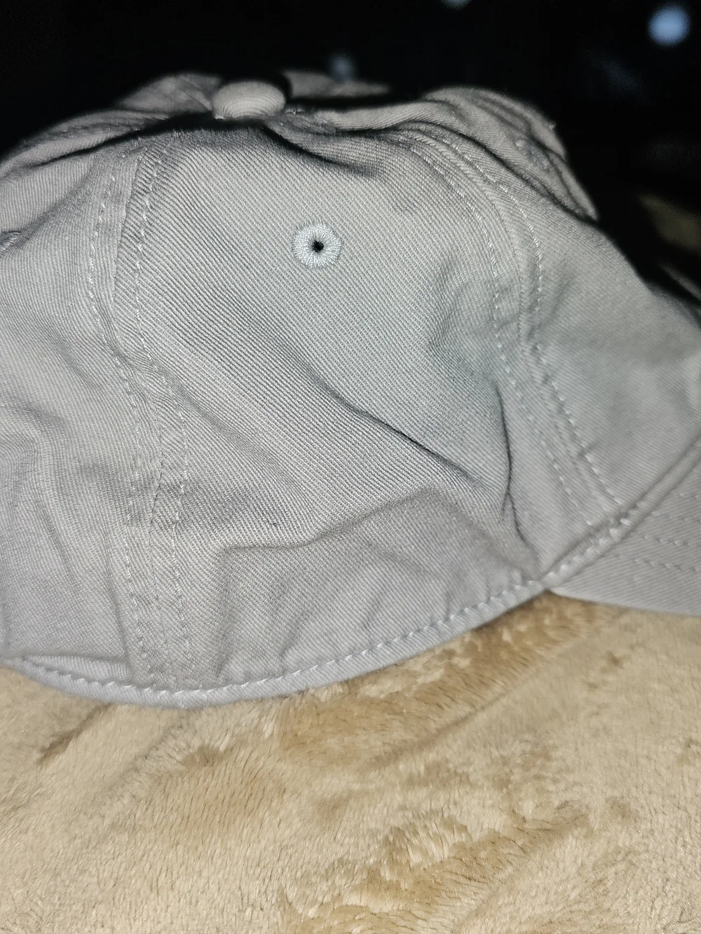 adidas Men’s Classic Trefoil Baseball Cap in Light Gray